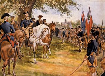 As the lines moved ever closer, Putnam ordered his men, Don t fire until you see the whites of their eyes. Only when the British were almost on top of them did the militiamen pull their triggers.