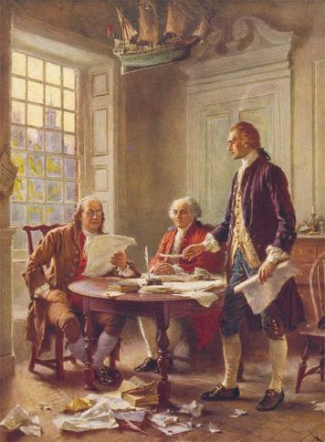 6.4. Thomas Jefferson Drafts a Declaration A few weeks after the British left Boston, the Second Continental Congress appointed a committee to write a declaration, or formal statement, of