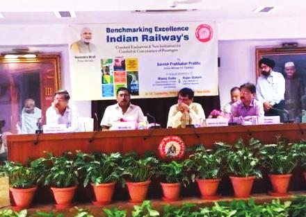 Railways to transform catering, freight and licensing services On 29th September, Minister of Railways, Suresh Prabhu launched a number of railway services.