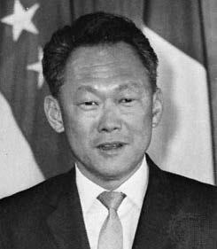 Lee Kuan Yew, PM 1965-90 He was