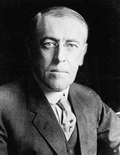 WOODROW WILSON Tried to distance himself from the Democratic party