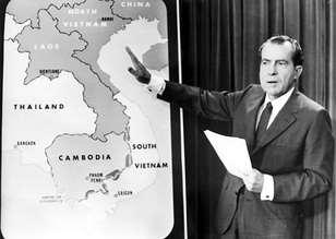 President Nixon announced his "Vietnamization" plan, designed to withdraw
