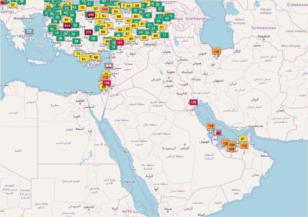 Air Pollution in the Middle East Source: Air