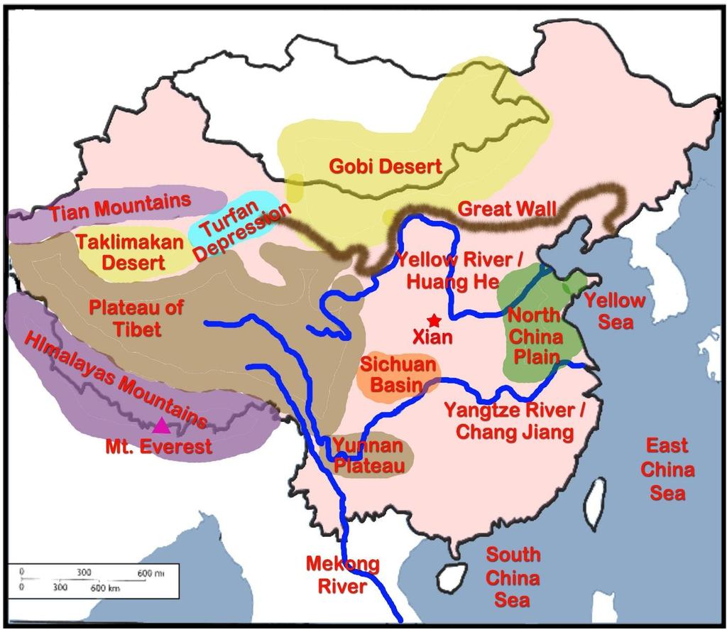 Investigating World History Howard Brady, Ignacio Carral, Marion Brady 8: Early China Applying the Model The Chinese Setting Humans have lived along China s river basins since prehistoric times.