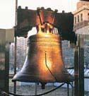 The Liberty Bell was rung to announce the first public reading of the Declaration of Independence, in Philadelphia on July 8, 1776.