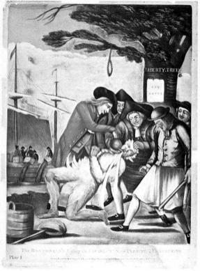 Tar and Feathering Public Punishment for the Excise Man, 1774 The Boston Massacre (March 5, 1770) Who looks to