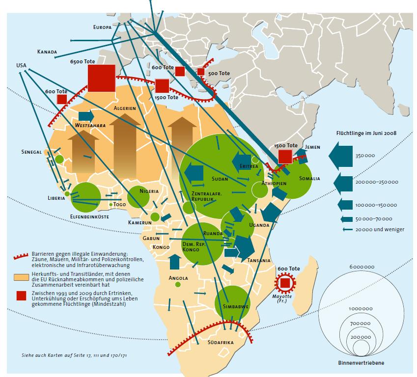 African migration Atlas