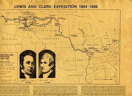 Lewis & Clark Expedition United States now extends from the Mississippi River to the Rocky Mountains. Congress approved Jefferson s request for $2,500 to explore the newly acquired territory.