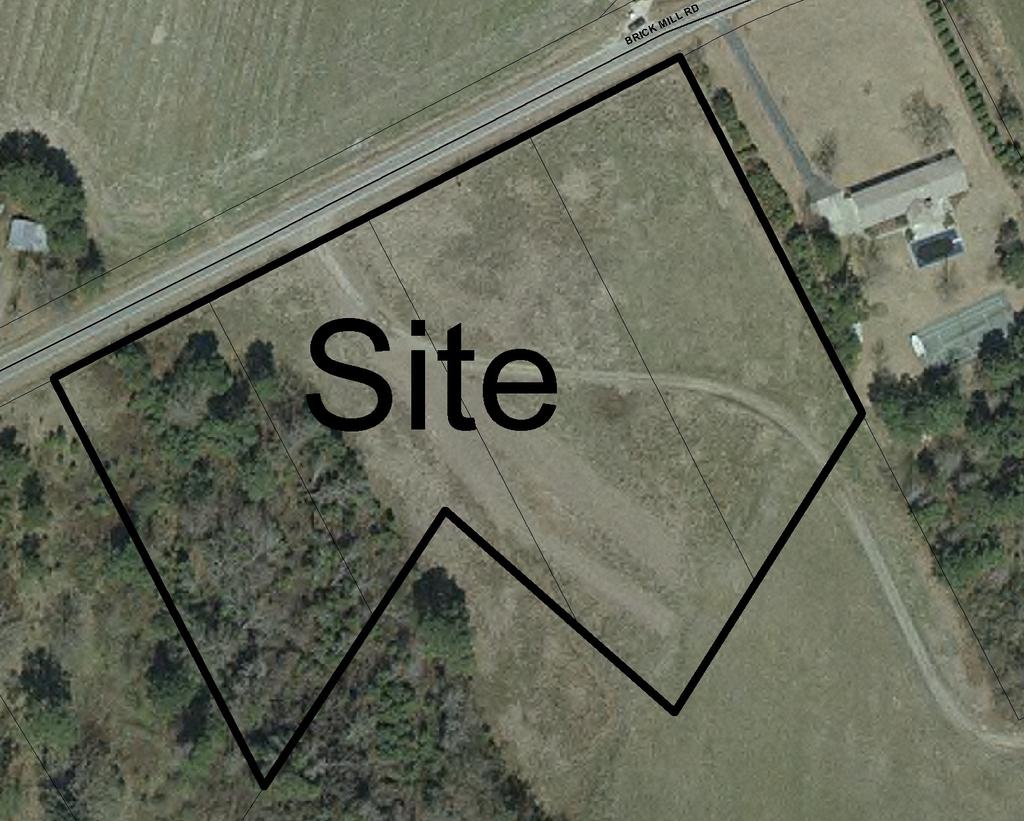 Physical Characteristics Site Description: Site is currently undeveloped and includes farmland.