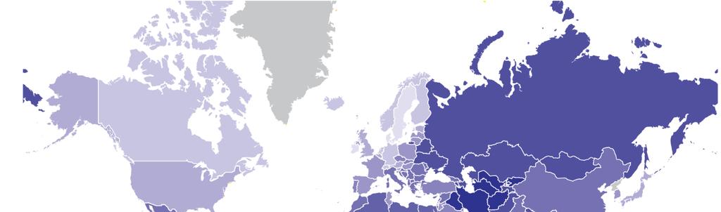 Exhibit W3.10 Corruption Map of the World Least Corrupt vs. Most Corrupt 1 Denmark 9.1 167 Yemen 1.8 1 New Zeland 9.1 168 Syria 1.7 3 Finland 8.9 168 Turkmenistan 1.7 3 Sweden 8.9 168 Uzbekistan 1.