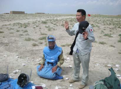 currently working in Bamiyan) JICA Japanese expert