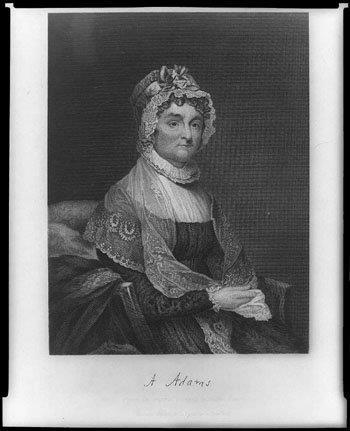 Remember the Ladies. Abigail Adams: From an original painting by Gilbert Stuart.