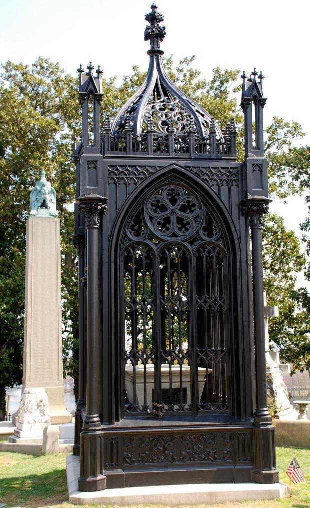James Monroe's grave at the