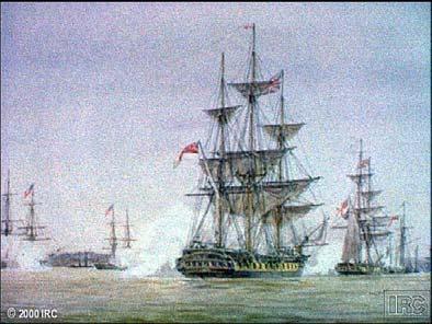 Attack on Washington In August 1814, the British arrived up the Chesapeake Bay and landed in