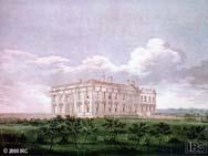 furniture, paintings (including the portrait of George Washington), and documents into