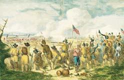 Jackson at the Battle of New Orleans, artist unknown Ballou's Pictorial Drawing-Room Companion depicts the Battle of New Orleans, the last campaign of the