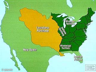 The Territory Implications The Louisiana Purchase more than doubled the size of the United States The over 600 million acres were purchased for a