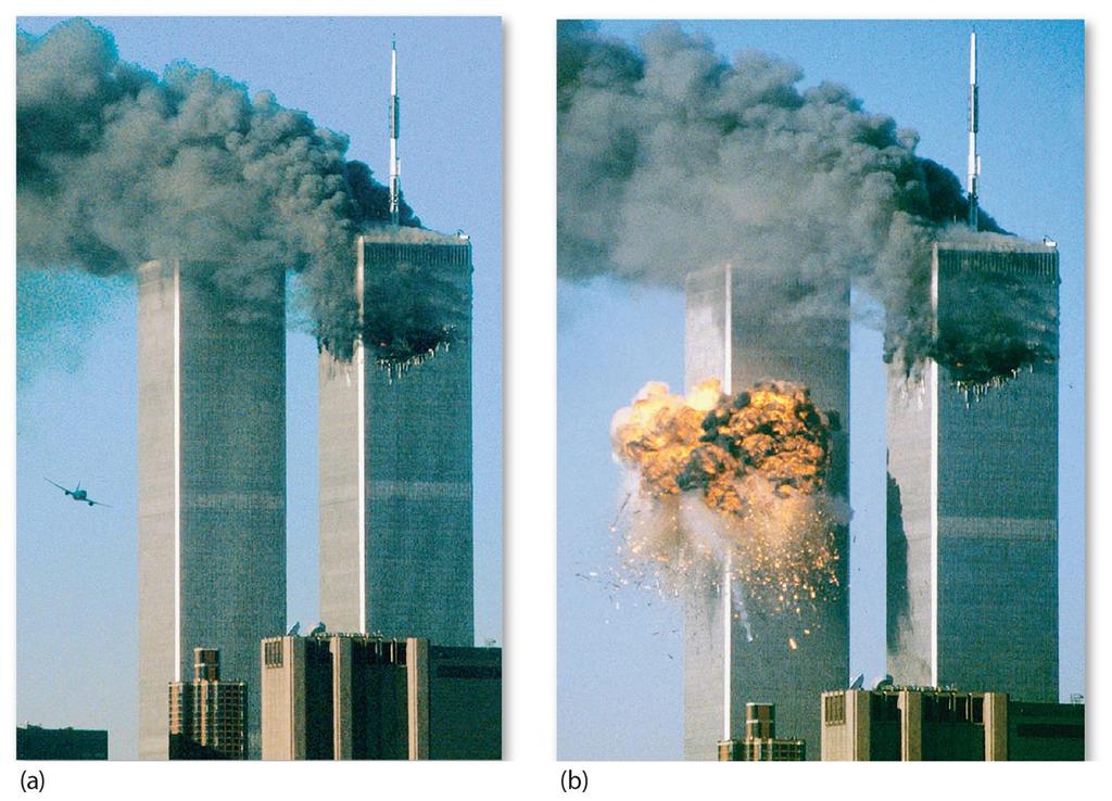 September 11, 2001, Terrorism Figure 8-60: The attacks of