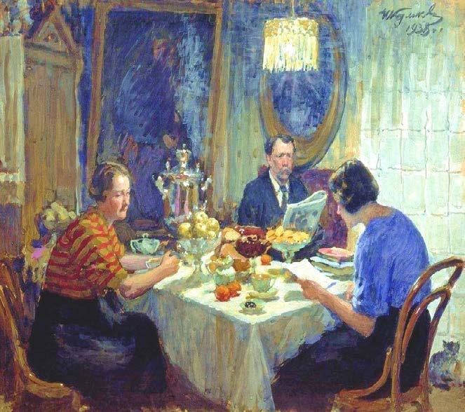 Social Outcomes: The Middle Class A Family at Table, 1938 Painting of a Middle-Class Russian Family Growing middle class = comprised of businessmen and professionals Many objected to
