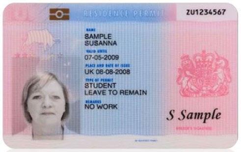 23 The University of Edinburgh Biometric Residence Permit If you were given a 30 day visa endorsement to enter the UK and then had to pick up your BRP from the Post Office take the start date from