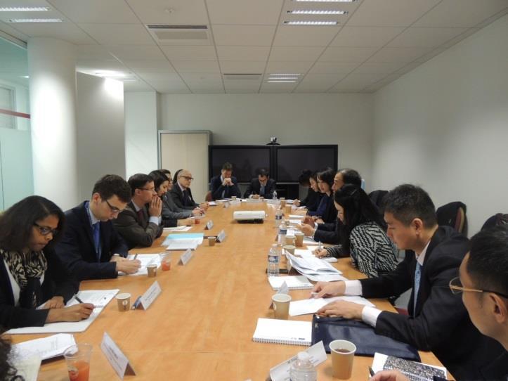 France In France, both the Chinese delegation and French authorities made reference to the good bilateral relations and the dialogue on people-to-people exchanges.