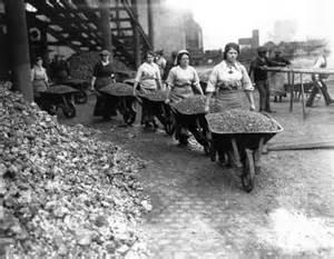 Women also volunteered for the war effort and sold war bonds.