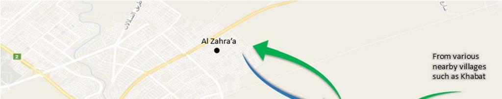 354489 Descrip on of loca on: Al Gogjali village is in Baashiqa sub district, east of Mosul city.