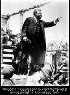 Election of 1912 Theodore Roosevelt was upset with Taft s leadership so he ran against him.
