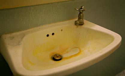 The sink in your apartment is