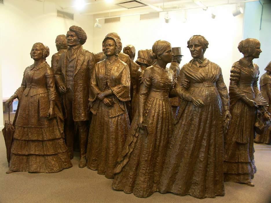 A Little Historical Context First Women s Rights Convention Seneca Falls, New York 16 July 1848 Led by Elizabeth Cady Stanton The Declaration of Sentiments We hold these truths to be self-evident;
