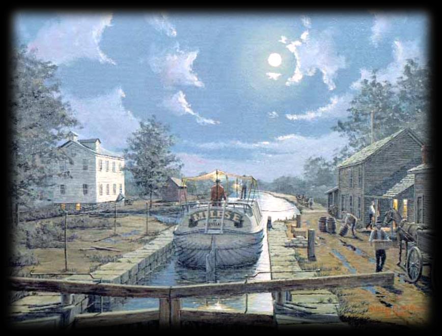 Internal Expansion Canals: Canals were built to connect interior waterways.