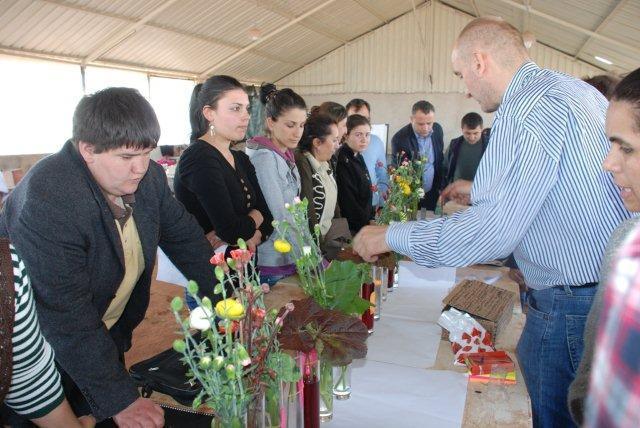 Guarantee Training Programme on Ornamental Plants Production was organized using FAO Farmer Field School methodology,