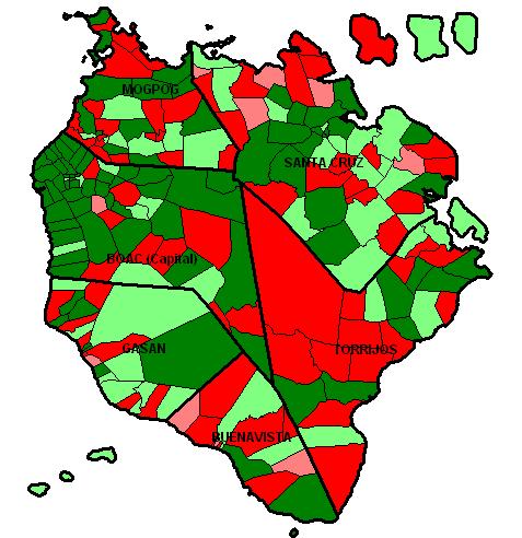 CBMS Database and Poverty Mapping Proportion of children aged 0-5