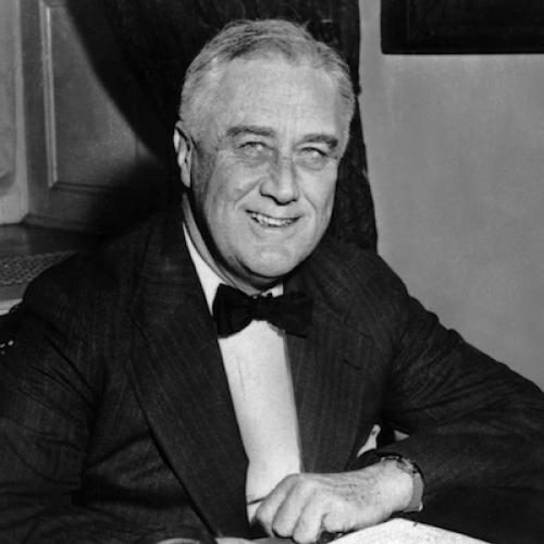 Banks FDR's natural air of confidence and optimism did much to reassure the nation.