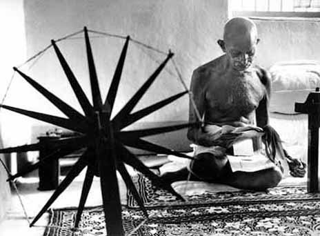 To fight injustice, Gandhi advocated the use of non-violent resistance. Gandhi s ideas did not come solely from his native land.