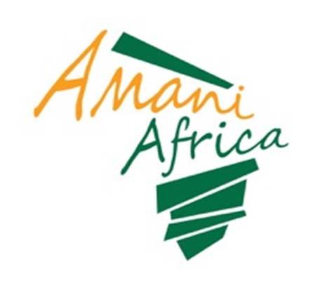MEDIA AND RESERCH SERVICES ABOUT US Amani Africa is an independent African based policy research; training and consulting think tank that operates as the first and only institution with a