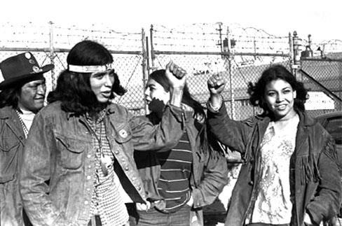 The American Indian Movement 1969-71: Occupation of Alcatraz Island More than 5,600 Native Americans occupied the island Determined to avoid violence and set a positive example Supported by Jane