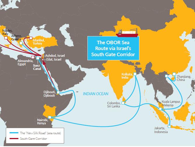 As such, China is building a steel canal 1 of the Med-Red Railway through Israel to connect the Red Sea to the Mediterranean Sea that bypasses the Suez.