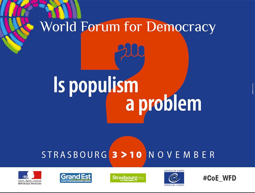 7 December 2017 World Forum for Democracy 2017 Panel Discussion: What Responses to Anti-Migrant Populist Rhetoric and Action?