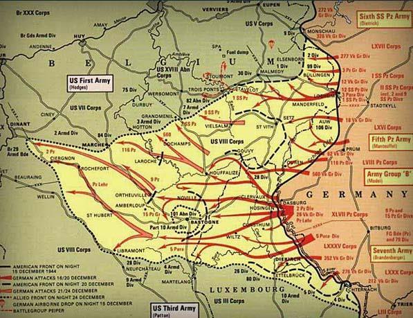 Germany s Last Gasp Effort Hitler was caught between Allied troops coming from the West and Stalin s forces coming from the East.