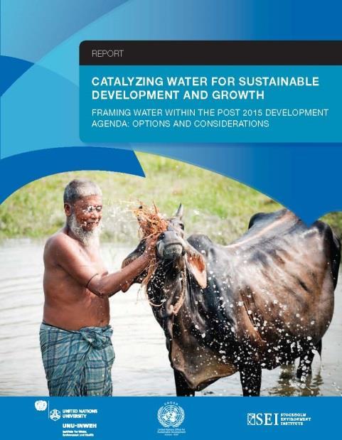 Catalyzing Water for Sustainable Development and