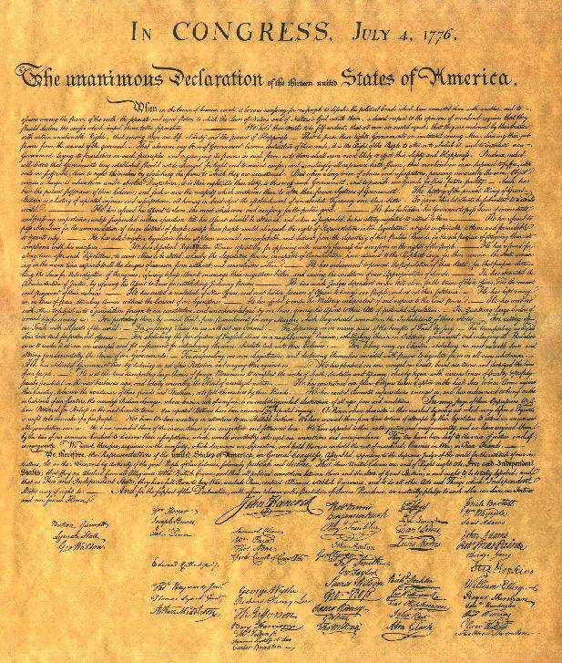 Can anyone tell me the TWO (2) reasons why John Hancock s name is written the largest on the Declaration of Independence? 1.
