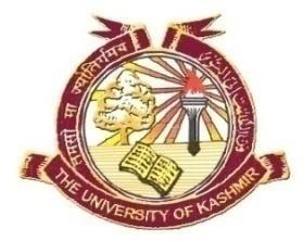 TENDER DOCUMENT FOR SUPPLY OF BUNK BEDS Purchase Section University of Kashmir Hazratbal, Srinagar, J&K-190006