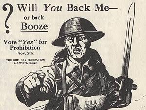 18th Amendment Alcohol made food crops so many want limits to have more for food usage Some