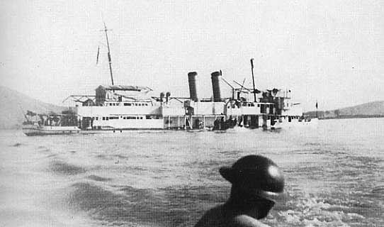 Panay Incident, 1937 Japan mistakenly bombs American gunboat on Yangtze River = issues