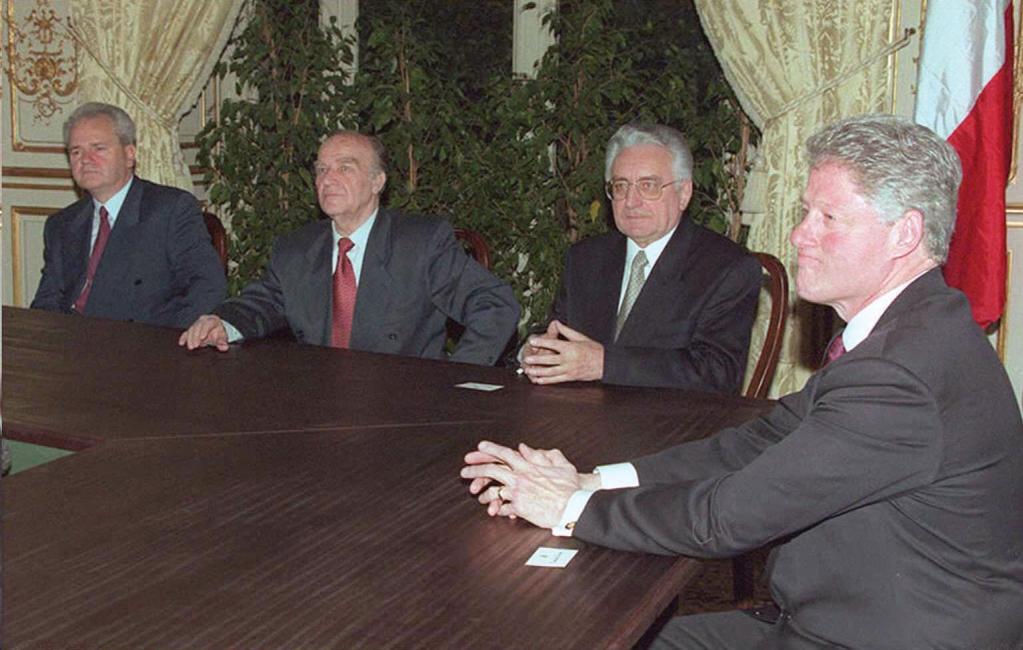 The Dayton Accords Clinton helped bring about peace in