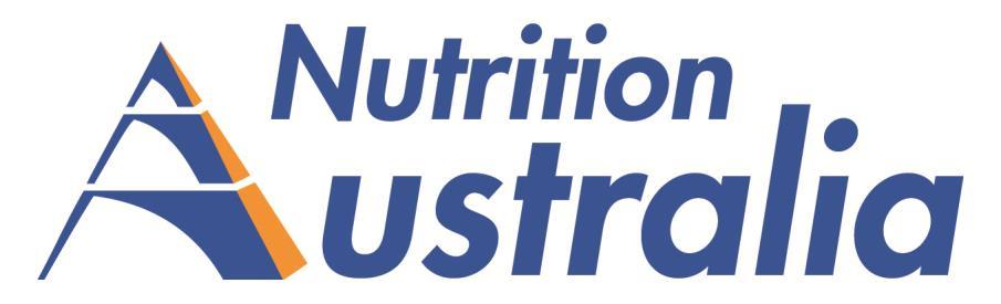 Constitution of Nutrition Australia ACT Inc.