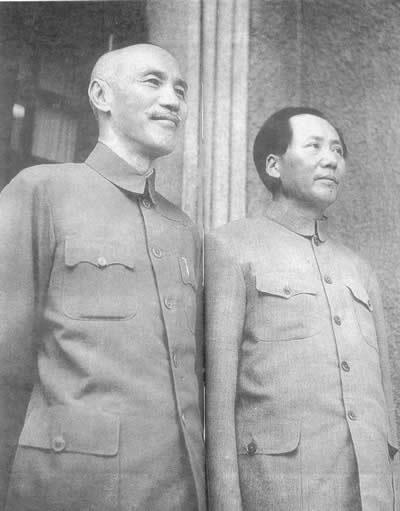 With the help of American resources and a brief pause in fighting between the KMT and CPC, the Japanese were pushed out of China.