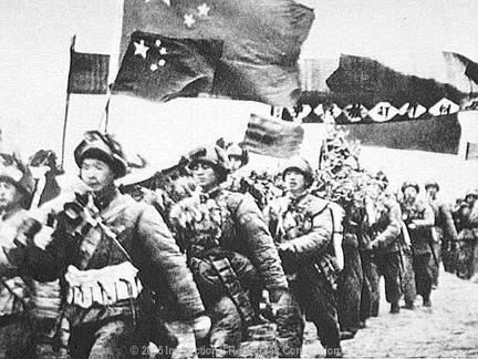 Korean Conflict Mae Zedong the leader of China sent troops in to