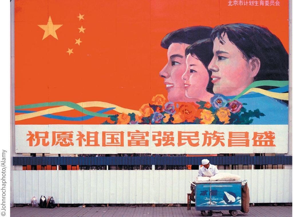 Government Policy and Fertility- China Plan was controversial and unpopular Social pressure to abort a second child